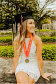 This dress is a dream = comfy and perfect for graduation pics - Ana P.