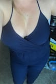 I love this so much only slight complaint is it's not a stretchy material so I could have up sized if they had it but it fits well enough to not return. Very boobilicious but could definitely put a clip in to cover a tad or use a cute bralette. Since there's not much stretch it doesn't fit like the model on me but I still love it. - Stephanie H.