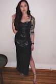 Loved it. So sexy and beautiful! Sequins fall out a bit though, as expected with sequins lol. - Emana L.