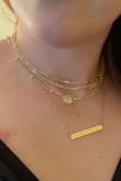 Love the way the necklace looks!! Only complaint/pro is they are all separate necklaces so you have to clasp them each but you could also mix and match with other necklaces. - ANGELA F.