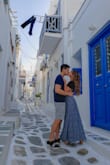 Looove this skirt! I love how flowy it is! Although I wouldn't recommend wearing this in Mykonos because of the big winds hahaha. Anyway, I consider myself short so I was worried the skirt would need to be hemmed... it didn't!:) totally recommend:) - Katherine C.