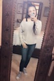I love the fit, the style and the comfort! I dressed this down in the picture but I can easily throw on some booties for a night out with my girls. Thanks again Lulus for another cute top. - Ruth G.