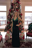 I bought this for my 15 year-old-daughter to wear to a winter formal, and she loved it! It looked beautiful on her. - Scarlett G.