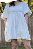 This dress is super comfortable and breathable; as a native Texan that's definitely a plus when finding a dress. The style, though I know it's baby doll, does feel a little borderline maternity style. - Catherine S.