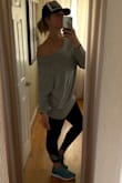 I love this sweater! It is so soft and comfy and I still feel cute with the off shoulder look.  I've always been a fan of off the shoulder sweaters and this one is my new favorite! Great for lounging or even going out fir a drink! - Holly W.