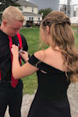 I LOVED this dress. It fit like a glove, was pretty comfy, and is so timeless! The perfect little black dress! - Rylee C.