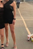 I purchased this romper for a sorority formal and got so many compliments!! It fit perfectly and accented my body in a positive way. I would 100% recommend this romper to anyone! - Anna