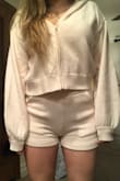 Love this hoodie. Fits perfect and it's pretty comfy. Bought the matching bottoms to complete the set and I'm glad I did! - Aliza C.
