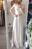 I already ordered a XS but it still runs a little loose on me... but overall I like the dress. It's perfect for an outdoor photo shoot, very comfortable wearing it. - Jane C.