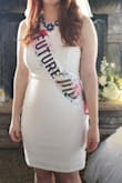 I looked thin in the dress and it made my butt look great! - Kaitlyn M.