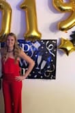 I wore this for NYE!! Literally was a showstopper!! Super thick fabric, very high quality!! Not one bad thing to say about it!! - Ashley R.