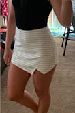Fabric is soft and stretchy and it's so cute! - Kristin A.