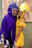 I wore this to match a yellow squid head for a Halloween costume but it would be cute for a wedding or graduation too. It fit really well. - Randi S.