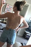 I was worried this bodysuit wouldn't be long enough since I'm tall but it fit perfectly! A high quality fabric and very flattering back. Love love love! - Savannah K.