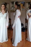 I might wear this to my wedding. So beautiful. Very comfortable. - Heather C.