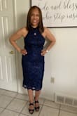 I am absolutely in love with this dress.  It fits perfectly and looks so beautiful.  I received a lot of compliments and I was asked where did I purchase it from.  Of course, I let them know that it was purchased from Lulus. - Jannie M.