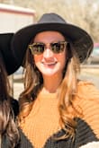 I'm becoming a hat person, and this is a perfect hat to start with! Can be worn different ways for different looks - Ashton M.