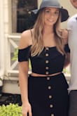 Great for mixing and matching the top or skirt with other things. Also, super cute together! - Sarah M.