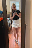 It's form fitting but very comfortable. I bought the top that's pictured with it on the site too! High quality - Lauren R.