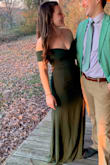 Wore this to a formal occasion and I got so many compliments! Def agree with the other comments about the arms being a little tight, but nothing you can't work with. 10/10 would recommend! - Sarah S.