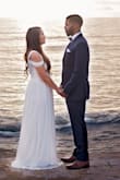 My husband and I eloped at Sunset Cliffs on the beach! Perfect style for the beach and was super comfy! - Patricia P.
