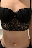 This is a really beautiful bra. I prefer it to my much more expensive high end bras because of how gorgeous the lace pattern is. As far as bralettes go, you can't get better. It is lightly padded and looks really natural (works especially great if you're small breasted and don't want a flat look). After I bought my first one I immediately ordered more since the price is so reasonable. - Jennifer M.