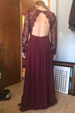 This dress is gorgeous. I plan on wearing it for my engagement pictures next weekend. I will upload pictures once I receive them! - Rachel M.