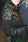 Cute top for a night out it can be dressed up or down. I'm 4 months post partum and it gives me a little room to cover up my mid section without being too big. - Nadia H.
