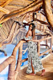 I took this on vacation to Tulum and it was my favorite outfit I wore, very breezy and comfortable. The pants were a little long but I wore it higher on my waist and the pants didn't drag. They looked good with flats and wedges so great for dressing up or down. Definitely recommend. - Alexis S.