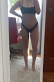 I normally don't write reviews but I loved these bottoms, I don't have the best figure but the way they're a little bit more high cut gives me a little more of a shape. Material is great, they don't feel like they're gonna fall off but also don't dig into my sides. - Isabella R.