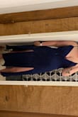 This dress didn't fit right and the part around the bust was wayyyy too lose. - Haley S.