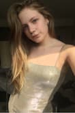 If your looking for a true gold dress this ones for you, I'm obsessed! Sometimes gold can come off looking cheap, but this is elegant and beautiful. The dress is Exactly what I wanted for prom! - Morgan O.