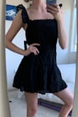Love this dress so much. It's the perfect outfit for any occasion. Can be dressed up or down. Love the shoulder detail. Highly recommend. - Sandy N.