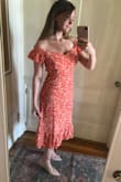 I haven't had the best luck with online shopping, but I had to give this dress a shot once I saw it and it was the best decision I made all month! I fell in love with it as soon as I put it on. The waist area is a tad bit looser than I thought it would be, but otherwise it fits perfectly! Very comfortable and super flattering. Can't wait to wear this one out! - Maria D.