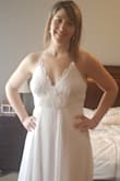 The dress fit perfectly & was exactly like the photos!! - Katherine M.