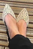 These flats are so cute! My only issue with the is the strap being a little too long - Adriana H.