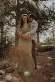 Wore this dress for my engagement photos and absolutely loved it! Very light and comfortable, but very cute! - Anne R.