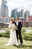 This was my coronavirus wedding dress! It was about 2 inches too long and I couldn't get it altered (closed) but it didn't matter too much. It hides all the issue spots and is cut so flattering. I have recommended it soooo many times to people. The lace is beautiful. You won't regret this purchase. - Shelby S.