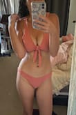 The top fits my large chest great, I have a hard time finding swimsuits that fit and I love this one! Good quality too:) - Breanna T.