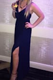 Wore this dress to a friend's beach wedding and it was perfect! Super lightweight fabric and I loved the slit for dancing - Kayla B.