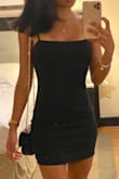 Beautiful, omg I love this dress. I would wear it everyday. I'm petite and this dress fits my body perfectly and it makes me feel sexy but still sweet. It goes great with sneakers and heels. It feels like a 90s dress. I just love it. - Hellen S.