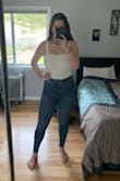 This bodysuit is amazing! I got it in white first and then purchased the rust brown one. I am shocked, they aren't see through, super comfortable and flattering, and I can wear it without a bra which is unheard of for me since I am a 34DDD. It fits perfectly! The only thing I would be cautious of is if you are taller than 5' 8" then it might be too short and the clasps might not button. It fits on me, but if I were any taller, they would not clasp. - Valerie T.