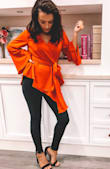 This blouse is so chic. Be ready for compliments. Absolutely love it! - Sarah R.