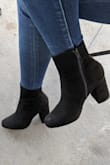 J'adore. I'm a shorty and I've been looking for comfy tall boots that I will wear to death, and I've found The One(s). Wandered all over my neighborhood the minute I got these and can't wait to wear them everywhere!! - Thea R.