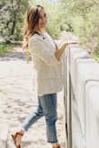 I wanted a slightly loose fit , the shoulders were perfect and the length! It's warm for spring and the fabric doesn't get too hot. It feels quality in its construction. Nothing but love for this blazer ! - Angela S.