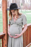 The quality was great. I used this dress for maternity photos and plan to wear it after baby as well. For reference I was actually 125lbs in this photo and 32B. The top was pretty loose I had to pin it, not sure if that was because of my baby belly or just not enough on top! Either way I thought the dress was pretty and glad I purchased. - Nikiera R.