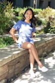 I love the color! I love the material! I love how it fits me perfectly. Unlike other rompers I bought, these one don't shrink as much when you wash and dry it. - Marie L.