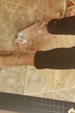 This were my favorite exactly what I expected. True size, very beautiful, I love the fact this shoes come with some cushions inside. They are just amazing planning on ordering more shoes. - Cristal P.