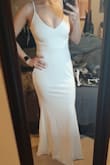 Dress fits perfectly! Great quality and very comfortable!! Bought the dress to wear for my wedding within the next year and wanted something simple and comfortable and the dress is everything that i wanted! - Mckenzie B.