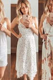 Out of the four dresses i bought for wedding events, this one fit the best and was my favorite! Classy and sexy at the same time - Samantha H.